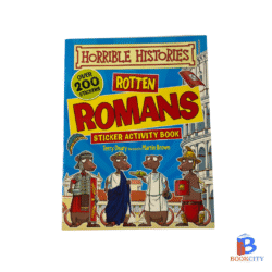 horrible histories sticker activity: rotten romans